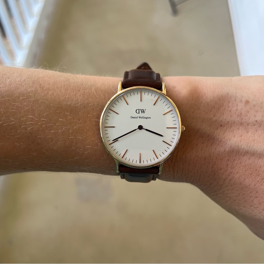 Daniel Wellington Classic Brown Leather Watch 32mm